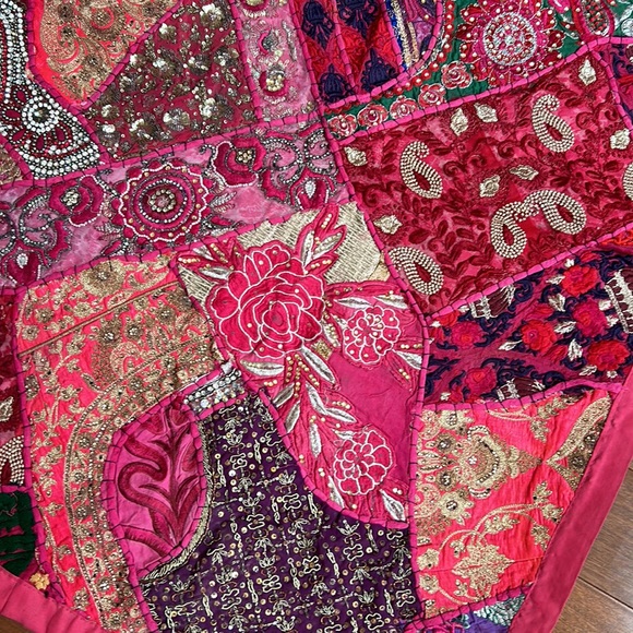 Beaded Artisanal Tapestry - Picture 4 of 11